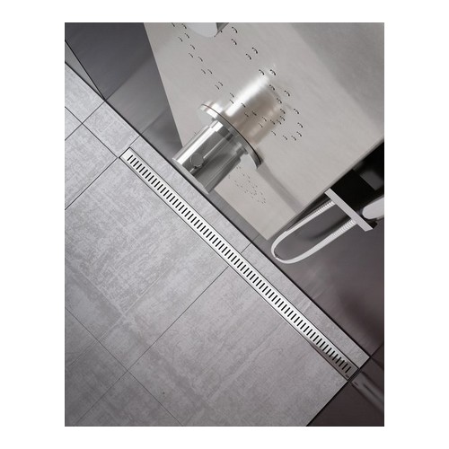 Душевой канал OZ RAVAK Zebra 950 - stainless, X01391