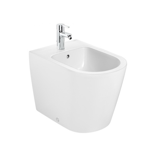 Биде Roca Inspira round напольное, BTW, белый 357527000