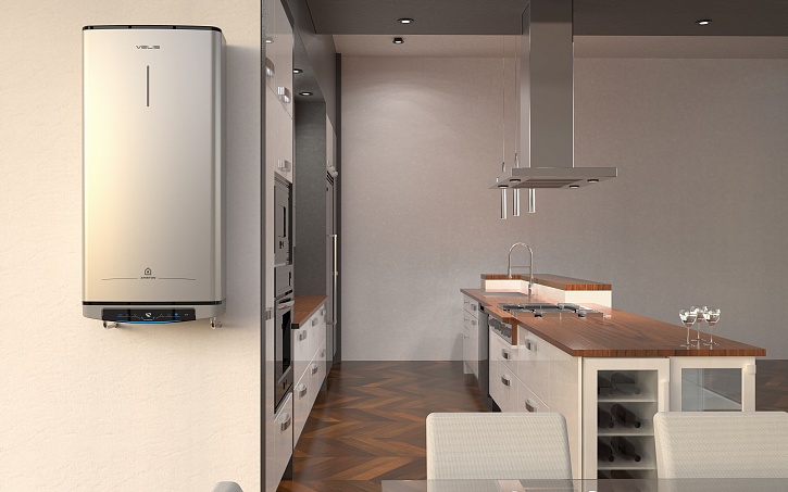 Водонагреватель электрический накопительный VELIS LUX INOX PW ABSE WIFI 80, объём 80 литров, 3700675