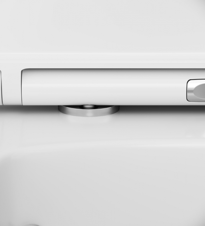 Инстлляция с клавишей Touchless Pro стекло, чёр с подв унит Inspire V2.0 FlashClean с сид м/л, IS450A38.50A1700