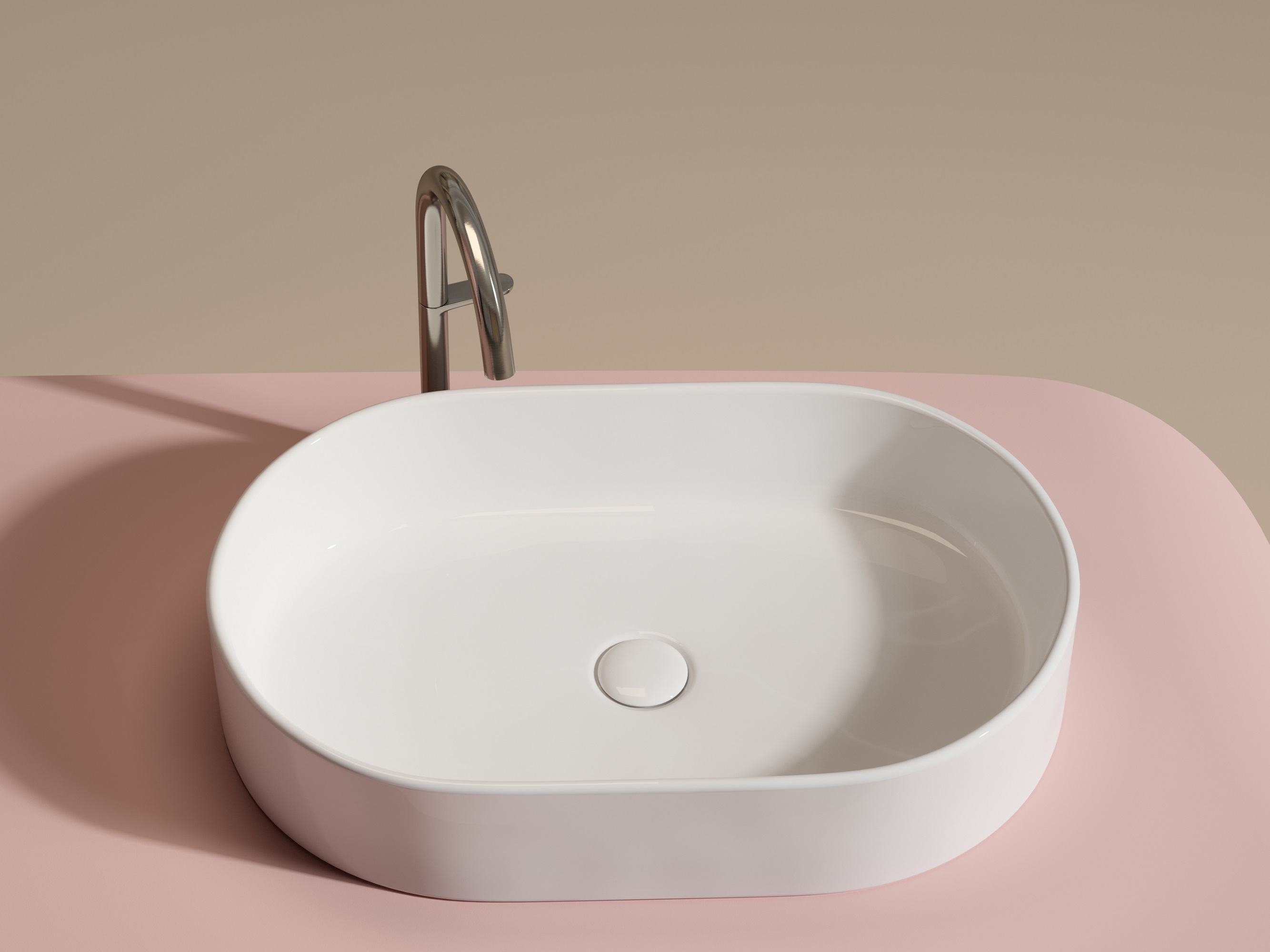 Раковина накладная Ceramicanova Element 60, CN6048