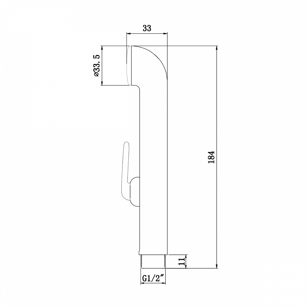 Гигиенический душ Lemark LM8045С, LM8045C