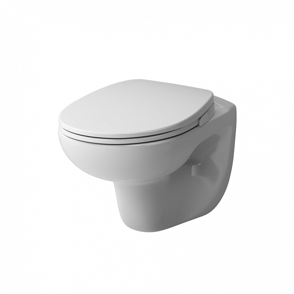Унитаз подвесной безободковый, с механической крышкой-биде Clean Care CCM741700 Sense AM.PM