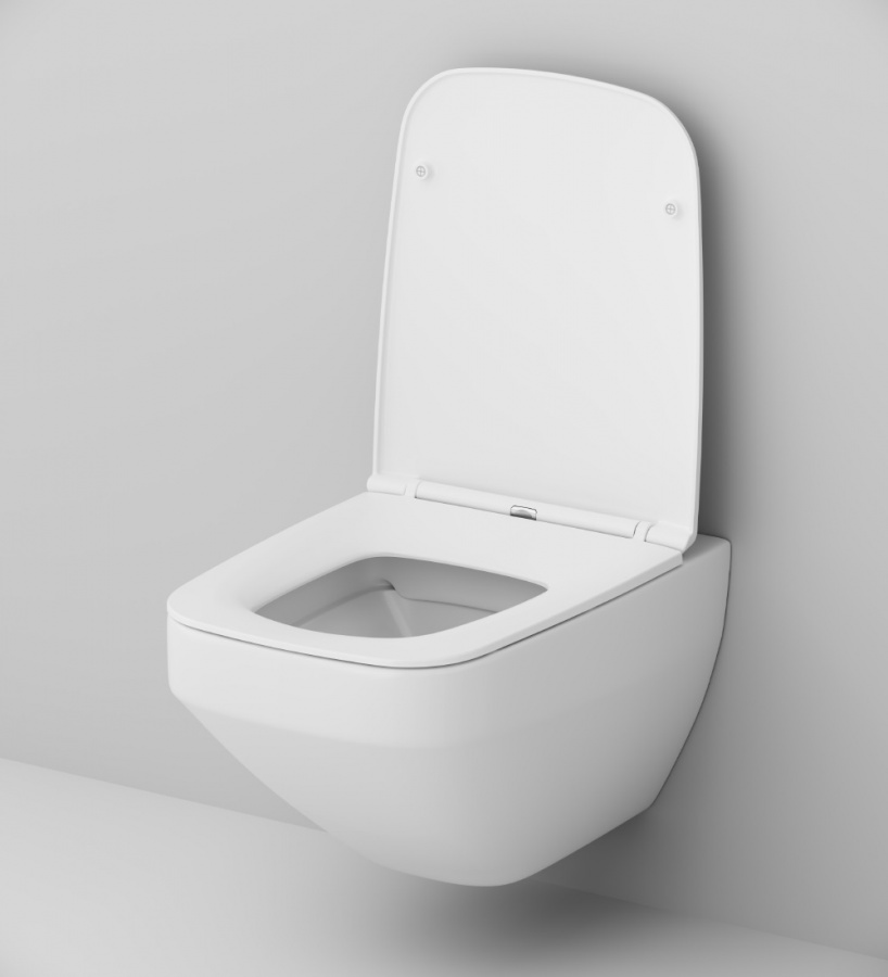 Инстлляция с клавишей Touchless Pro стекло, чёр с подв унит Inspire V2.0 FlashClean с сид м/л, IS450A38.50A1700
