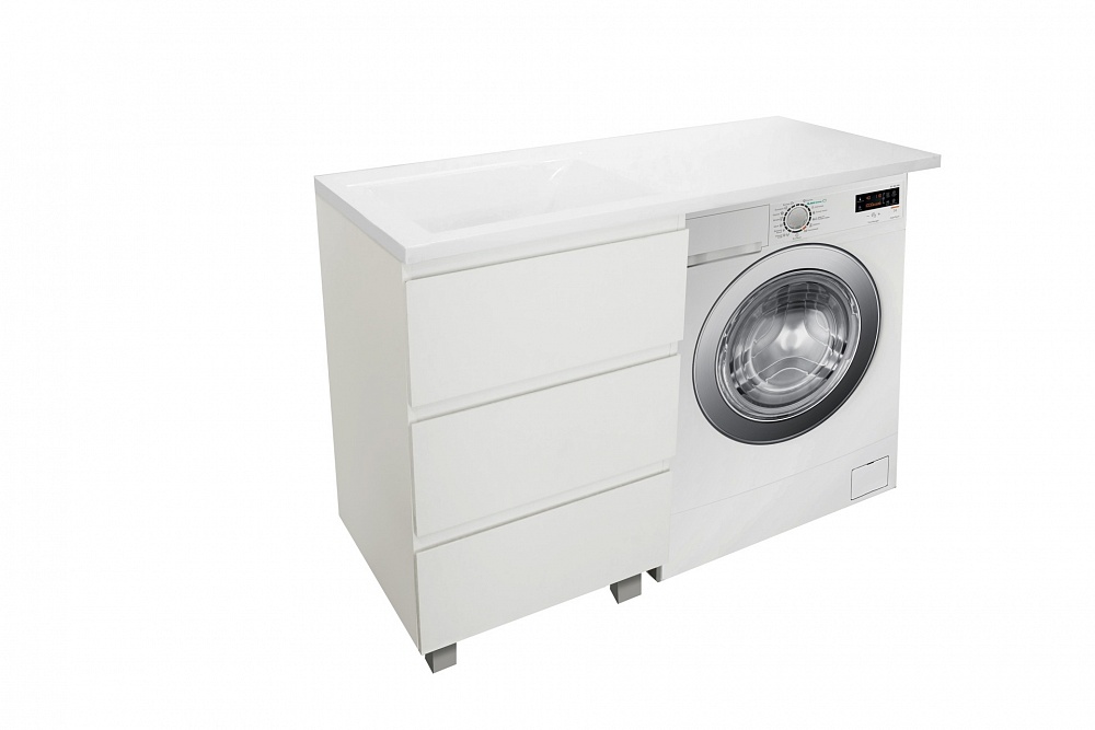 Комплект мебели Dallas Luxe 1100х482 правосторонний напольный 3 ящика (ШхГхВ) 448х476х860, ФР-00002019