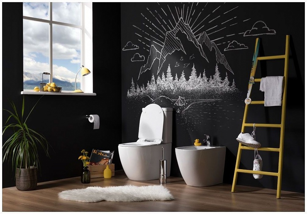 Сливной бачок Aquanet Cetus-C2 BL-102N-TPT