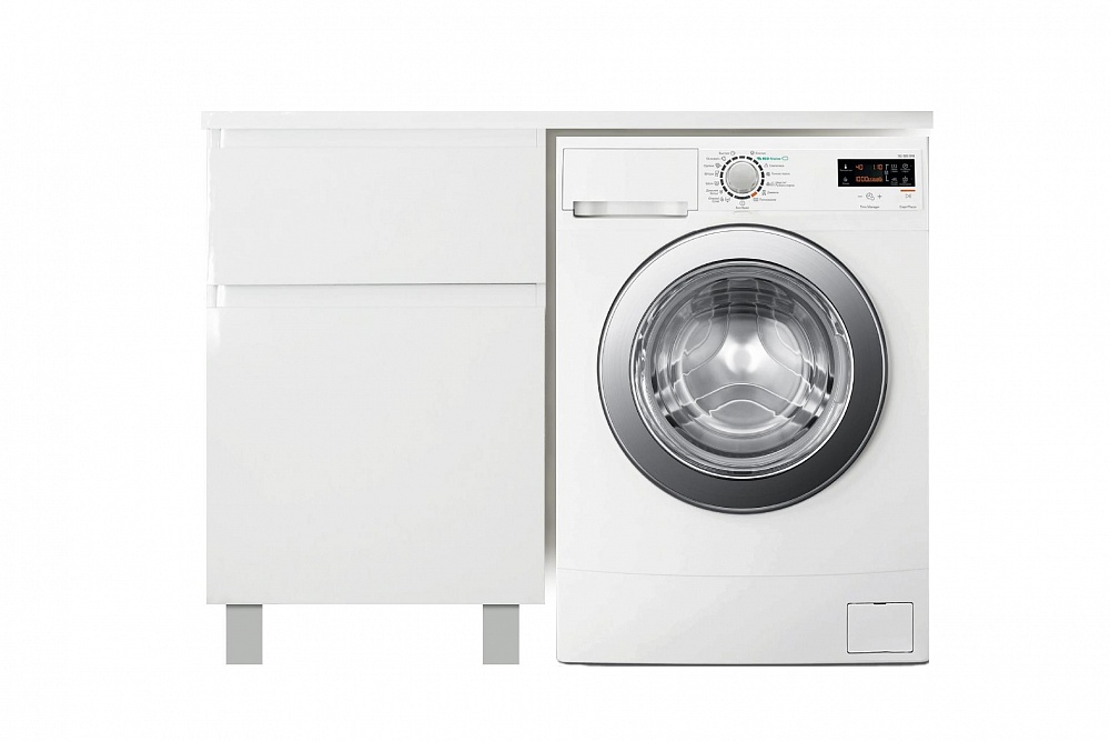 Комплект мебели Dallas Luxe 1000х482 левосторонний напольный 2 ящика (ШхГхВ) 358х476х860, ФР-00002315