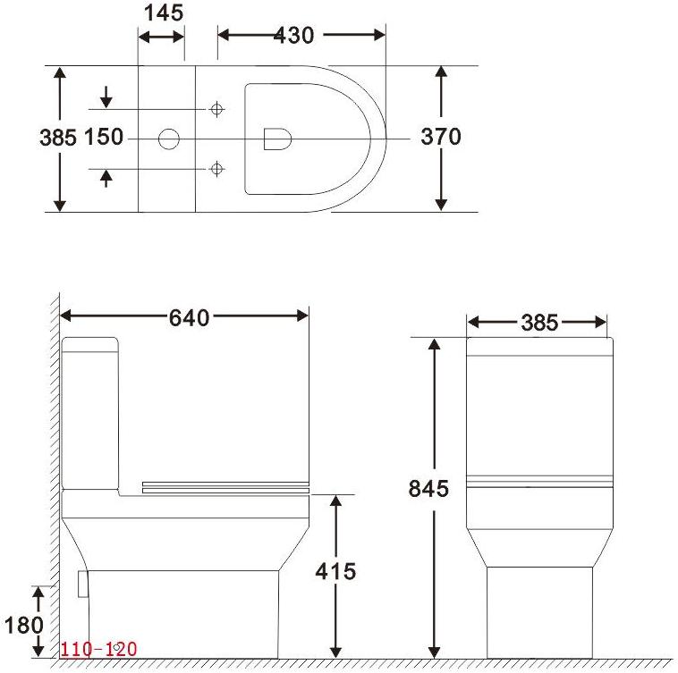 Сливной бачок Aquanet Logic-C-1 CL-12339-1