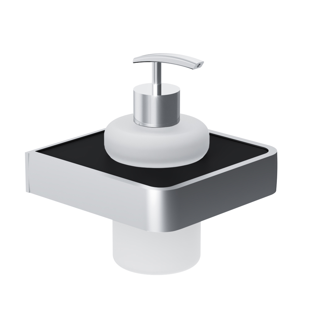 Стеклянный диспенсер для жидкого мыла с настенным держателем DA7736900 Jupiter