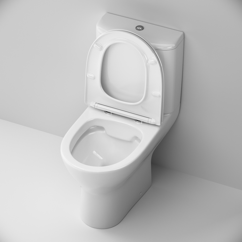 Luna унитаз-компакт без ободка с сиденьем микролифт, DX46C8600SC