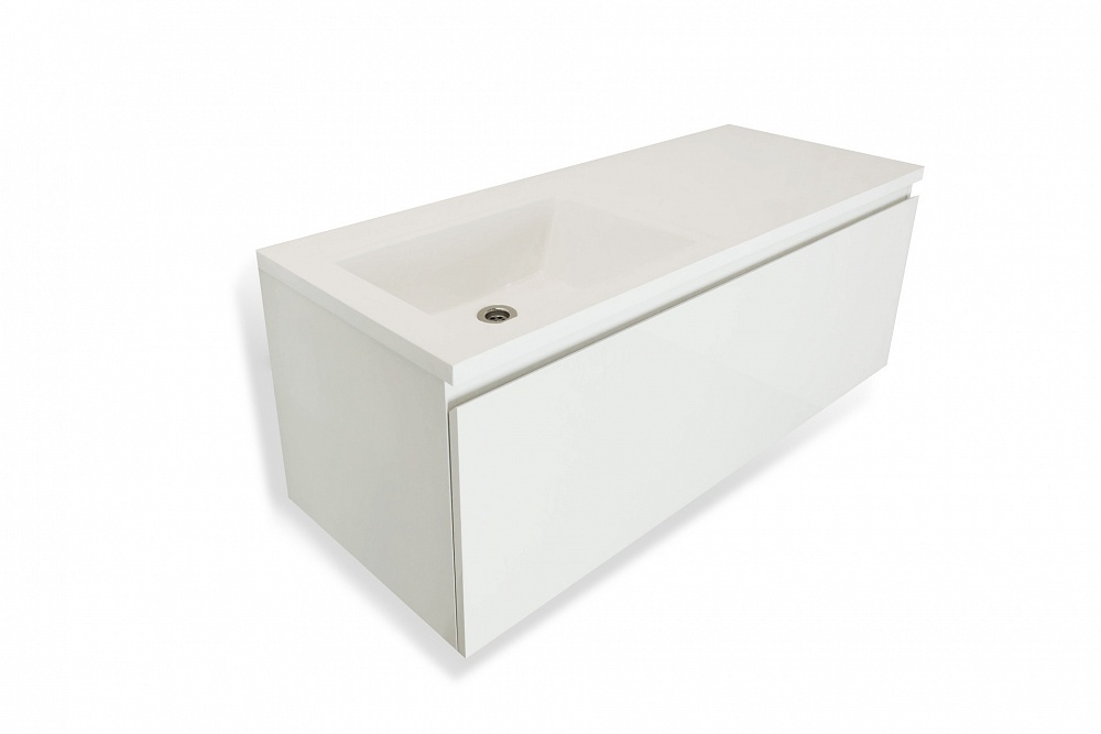 Комплект мебели Dallas Luxe 1000х482 левосторонний подвесной 1 ящик (ШхГхВ) 992х476х430, ФР-00002319