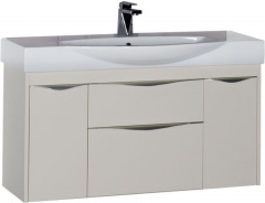 Тумба с раковиной Aquanet Франка 105 слоновая кость, 00213045