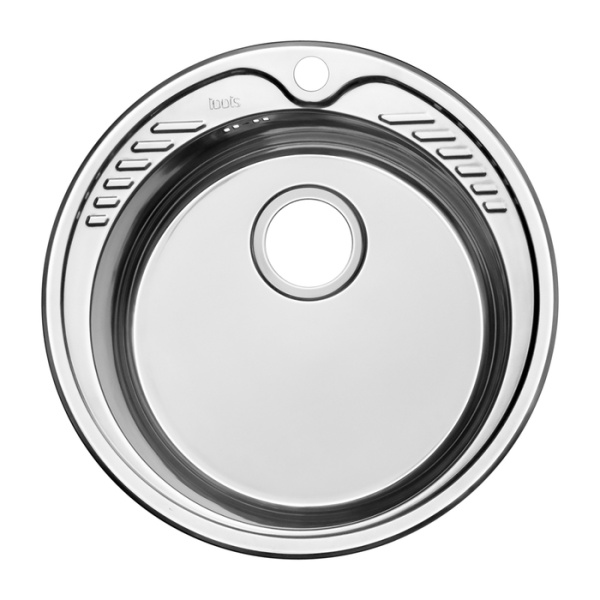 Мойка, нержавеющая сталь, полированная, D510, Suno S, IDDIS, SUN51P0i77