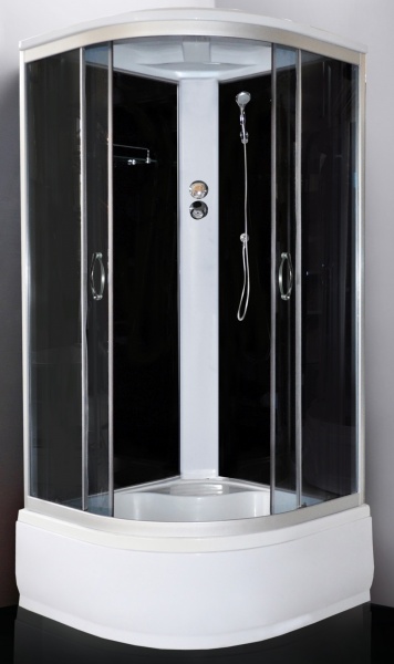 Душевая кабина Loranto CS-1000 HI SK G 100*100*215, поддон 43 см
