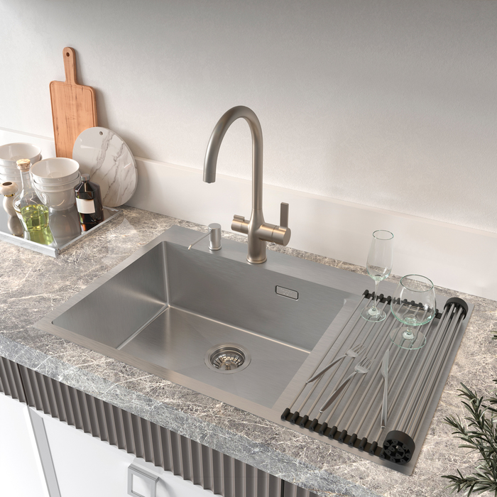 Ролл-мат, нерж. сталь, сатин, 349*430, Kitchen Line, IDDIS, ROL35SRi59