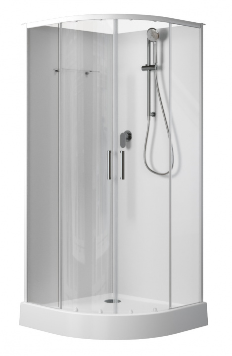 Душевая кабина Aquanet Passion EVO R white 90x90 набор 1, 00267252