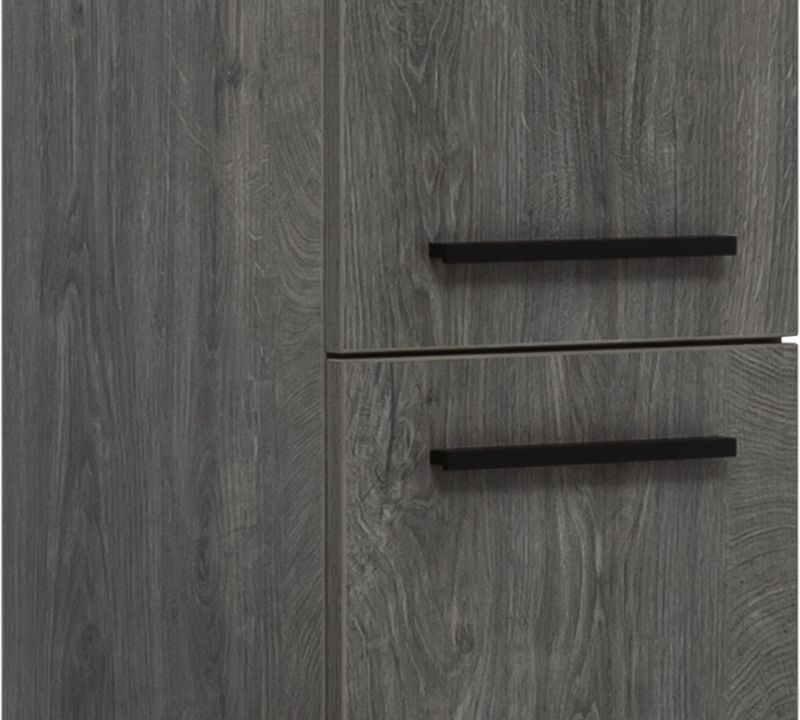 Ручки для мебели Aquanet Nova 192 черный, 2 шт, 00243729