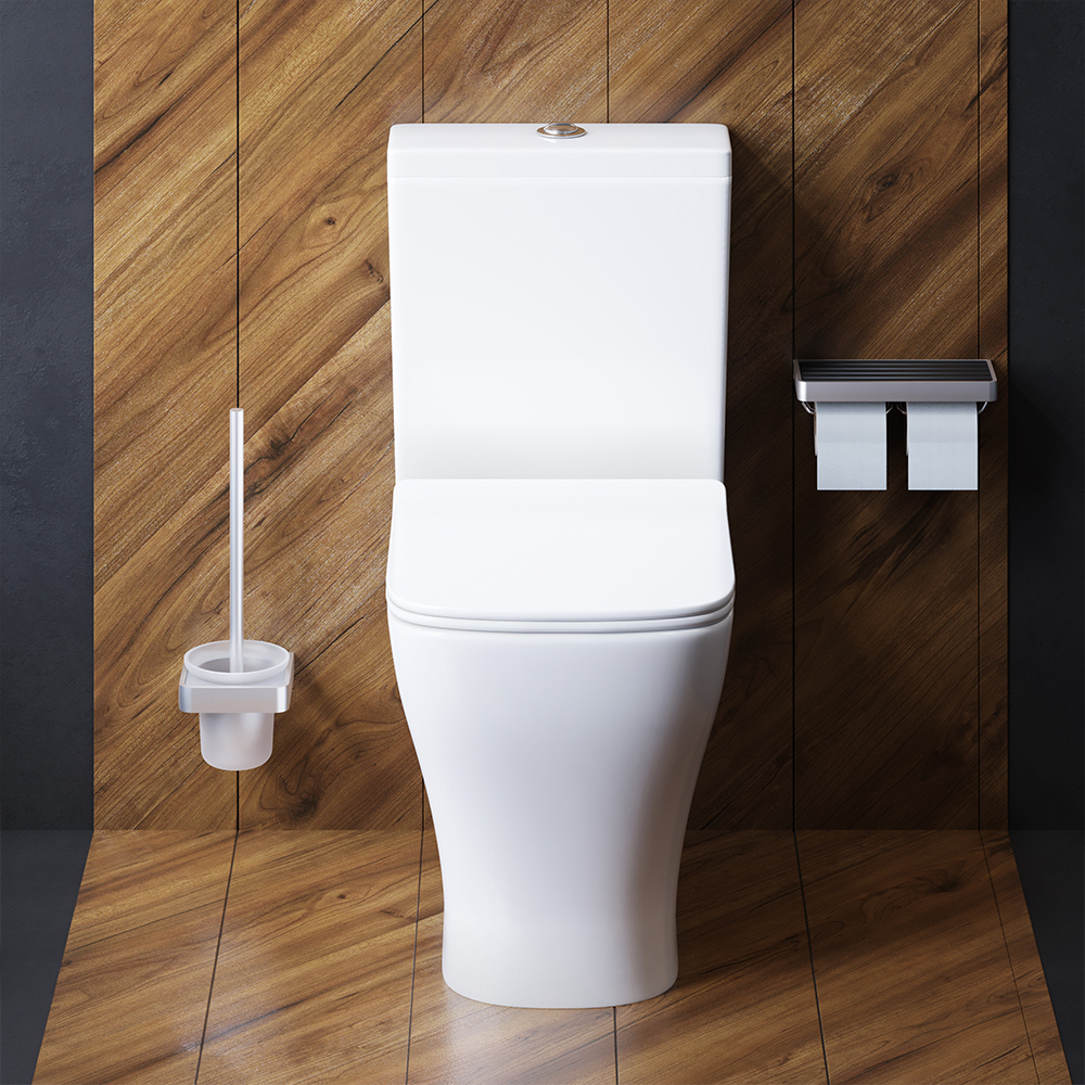 Titan унитаз-компакт безободковый с сиденьем микролифт, DX78C8600SC