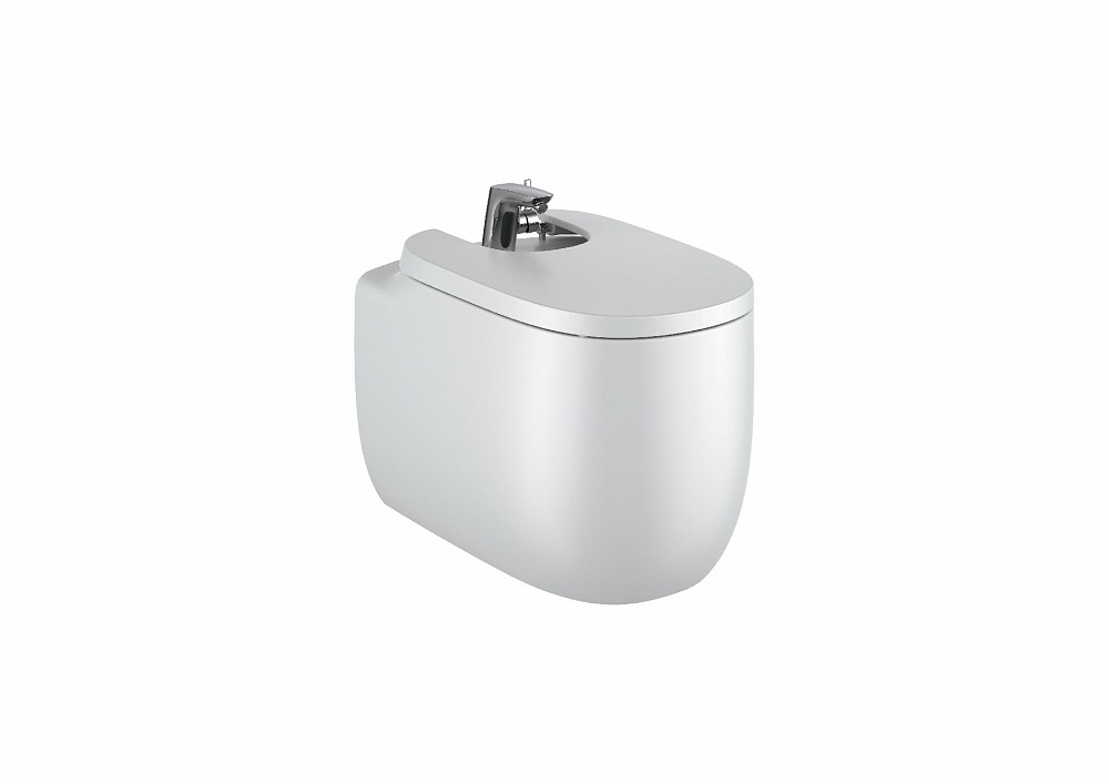 Биде Roca Beyond напольное Pearl 3570B8630