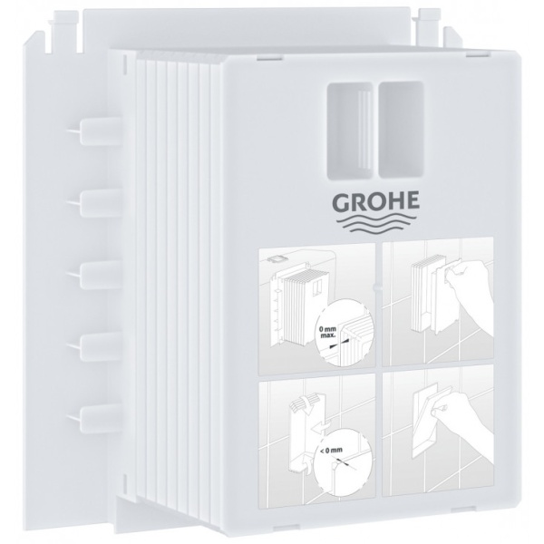 Ревизионный короб GROHE для крепления малых панелей смыва 40911000