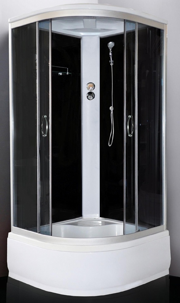 Душевая кабина Loranto CS-1000 HI SK G 100*100*215, поддон 43 см