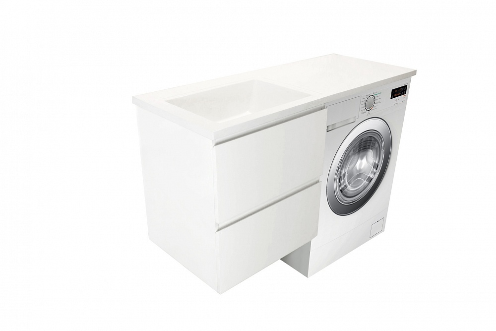 Комплект мебели Dallas Luxe 1100х482 левосторонний подвесной 2 ящика (ШхГхВ) 448х476х607, ФР-00002020