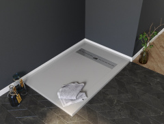 Душевой поддон Aquanet Delight 140х90 серый, 00258885