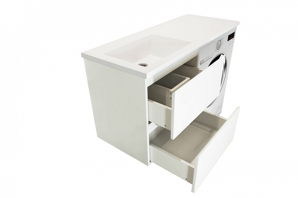 Комплект мебели Dallas Luxe 1000х482 левосторонний подвесной 2 ящика (ШхГхВ) 358х476х607, ФР-00002313