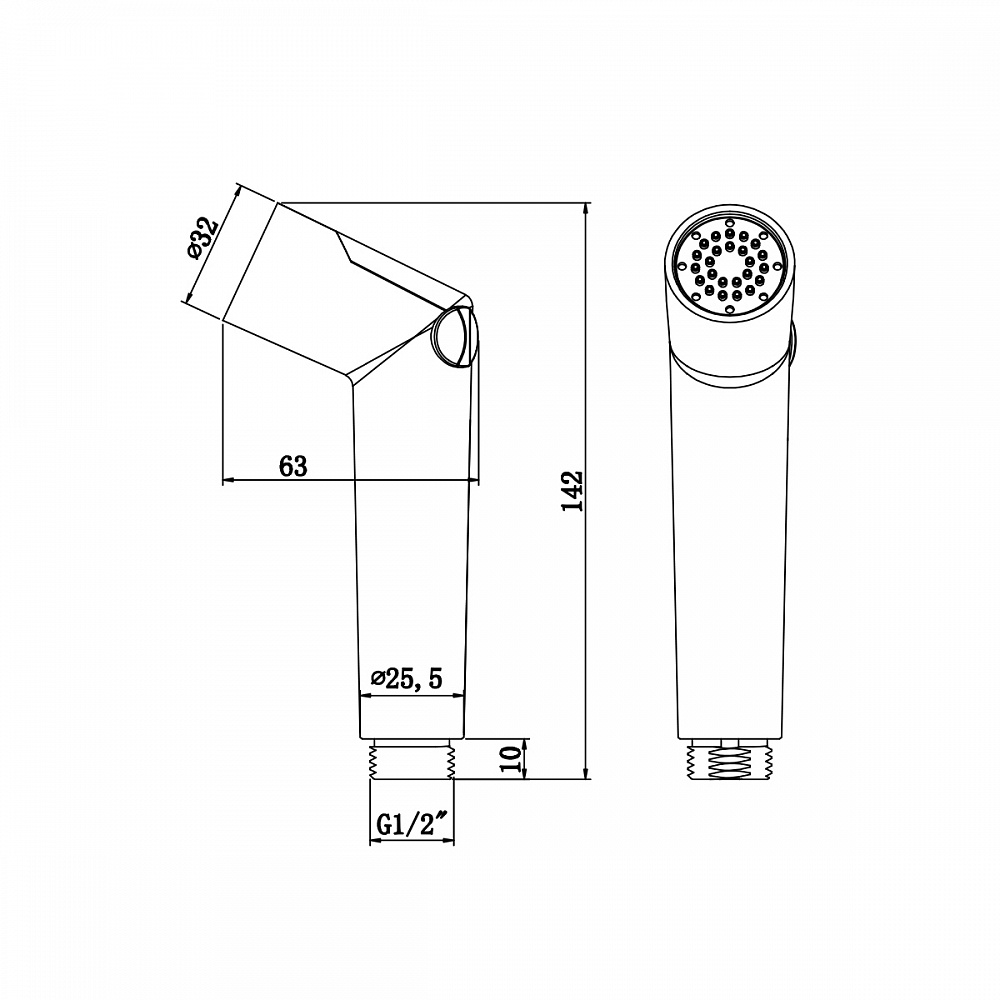 Комплект для биде Lemark LM8046С с гигиеническим душем, LM8046C