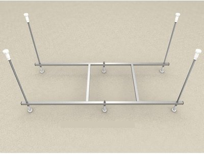 KAR-0000022, Сборный каркас к ванне Мия 170 /175 см (шпильки)