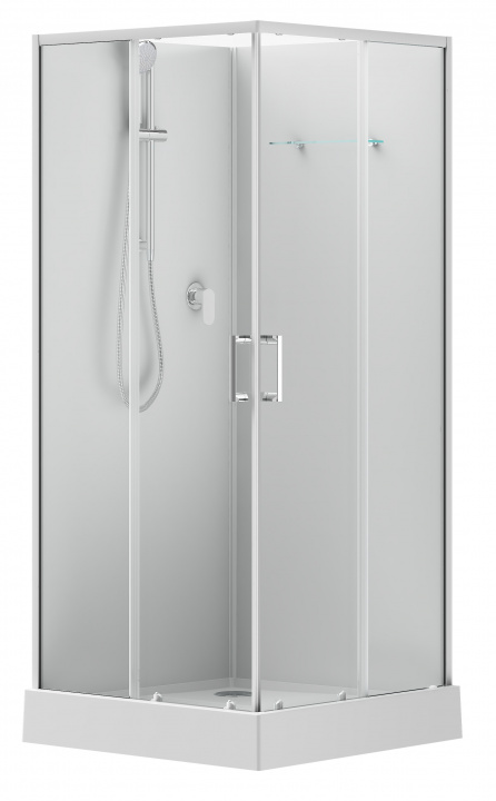 Душевая кабина Aquanet Passion EVO S Квадрат White 90x90, набор, 00281963
