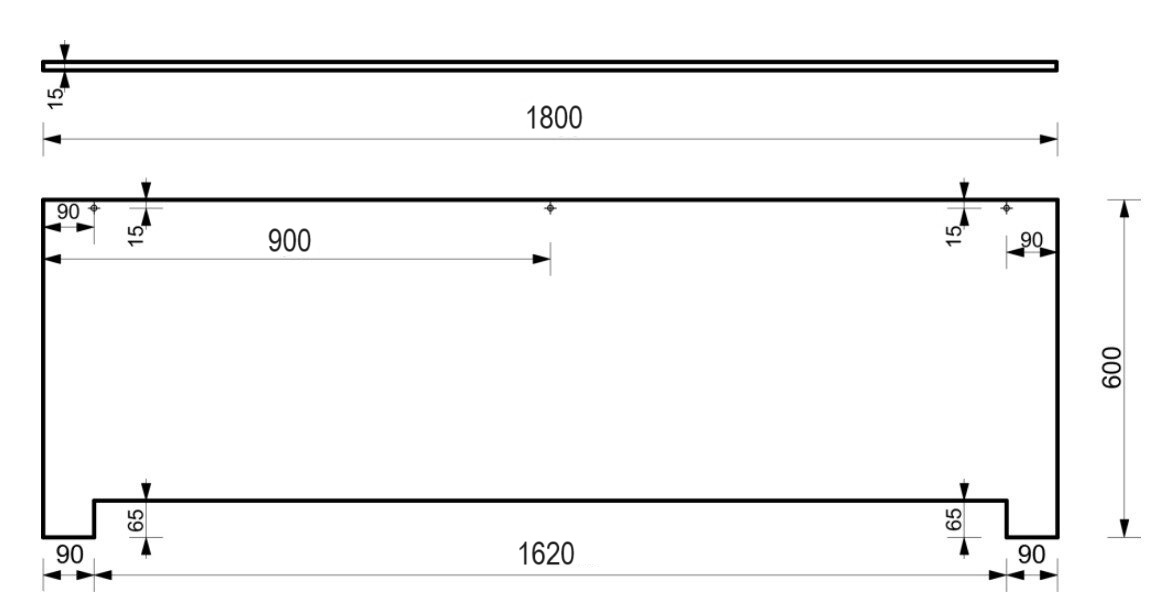 Экран фронтальный для ванны "SOFIX " 1800, FS180