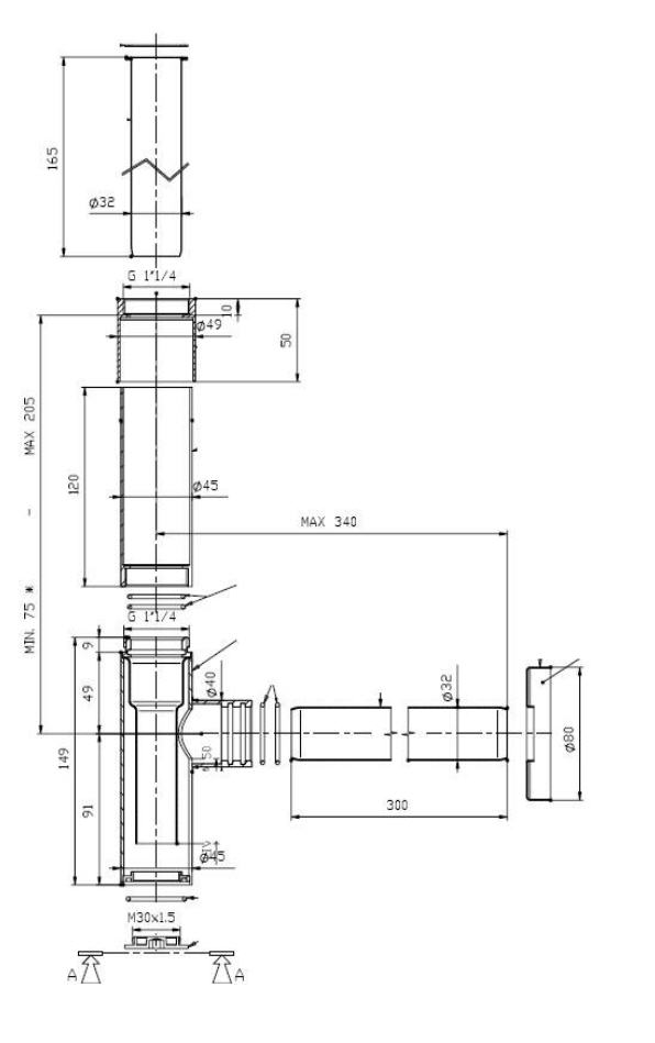 Сифон для раковины Roca Aqua 1 1/4 хром 506403110