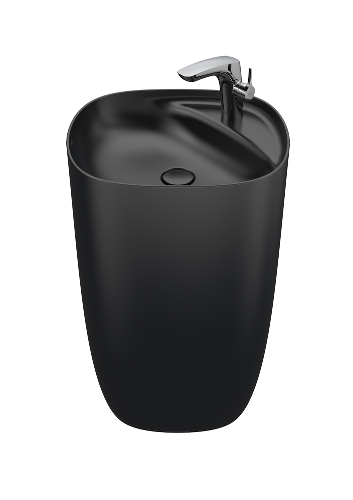 Раковина Roca Beyond 50х42х88 оникс 3270B0640