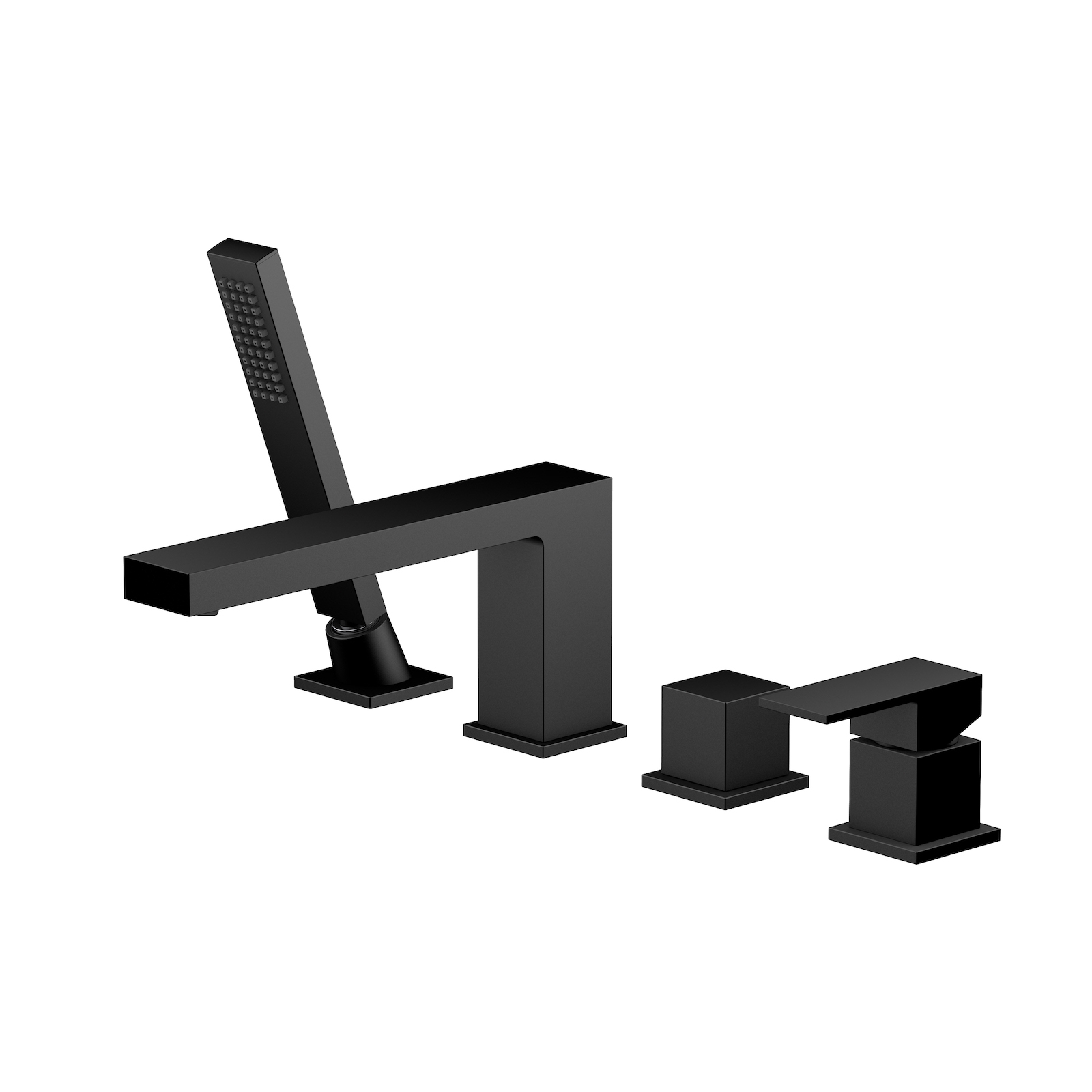 Смеситель для ванны врезной Selene 2130/03Y Черный