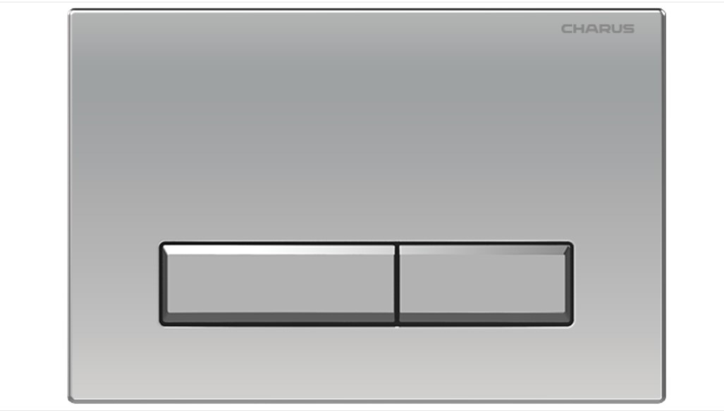 Клавиша для инсталляции CHARUS Raiden FP.321.46.01, хром матовый, FP.321.46.01