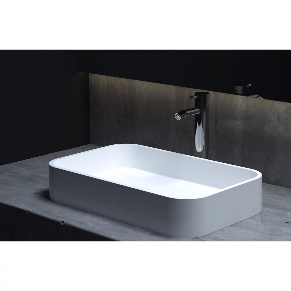 РАКОВИНА SALINI CALLISTA 104 54,5X34,5 БЕЛЫЙ МАТОВЫЙ, 1101204SM