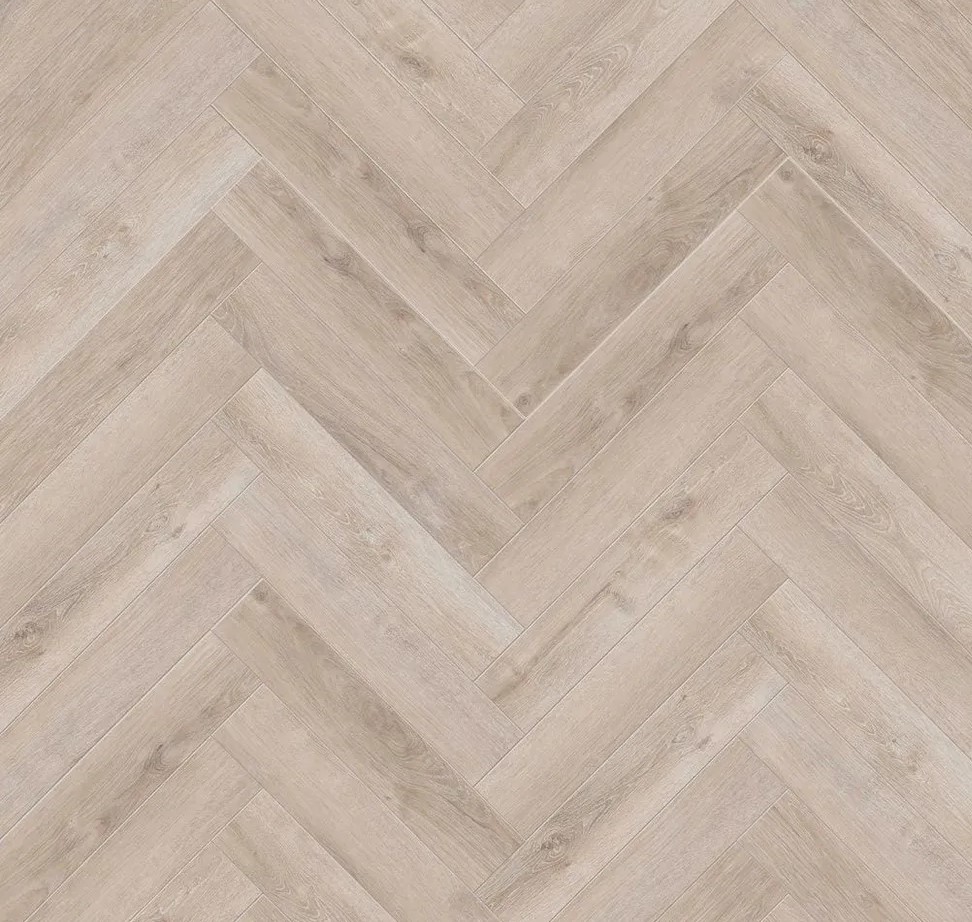 Плитка напольная CronaFloor Herringbone Дуб Дижон H010 (128x640 мм; 4,5 мм; 0,3 мм) (16 шт./1,31 м, H010