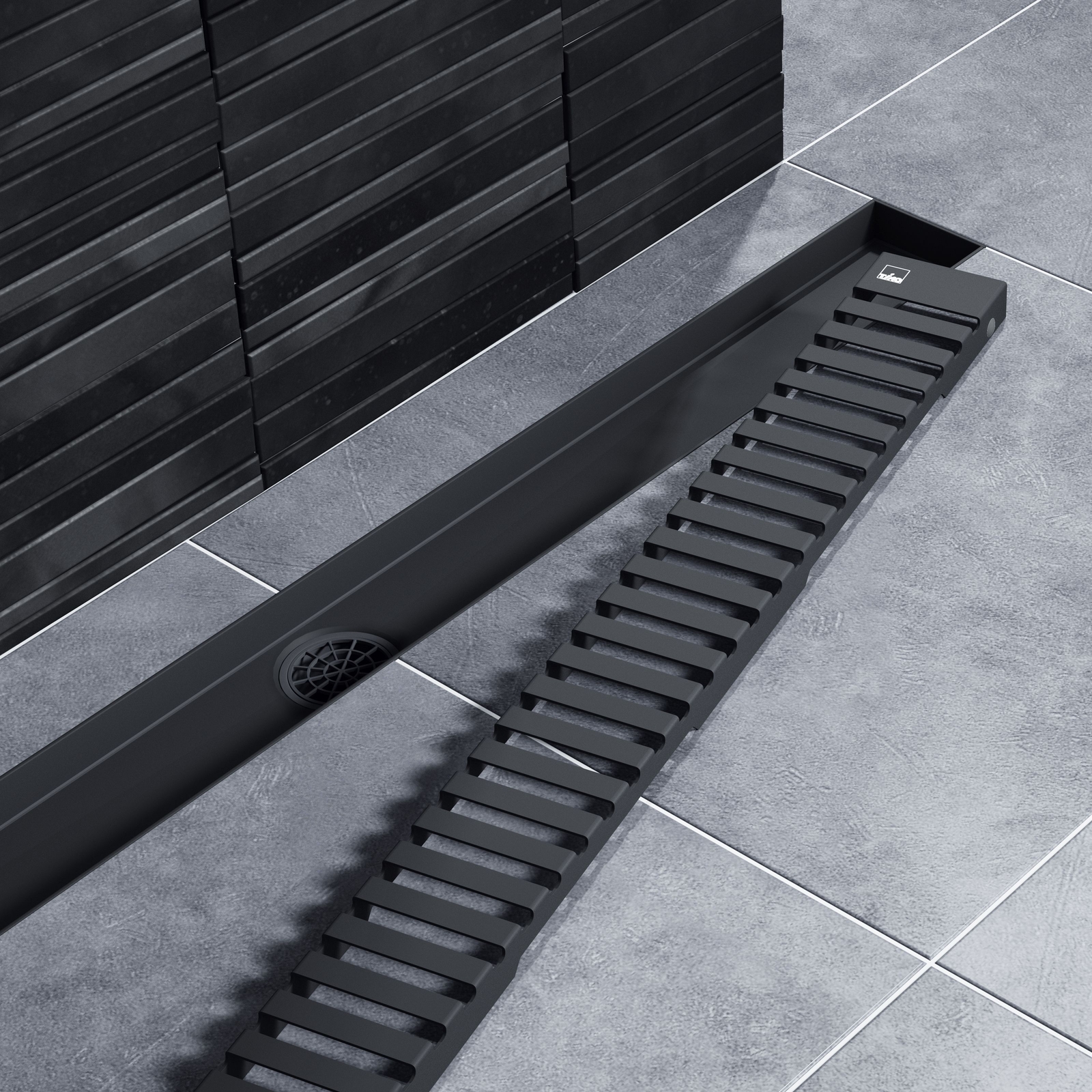 Душевой лоток Drain System 800 с вставкой «Lines», DS230108/03