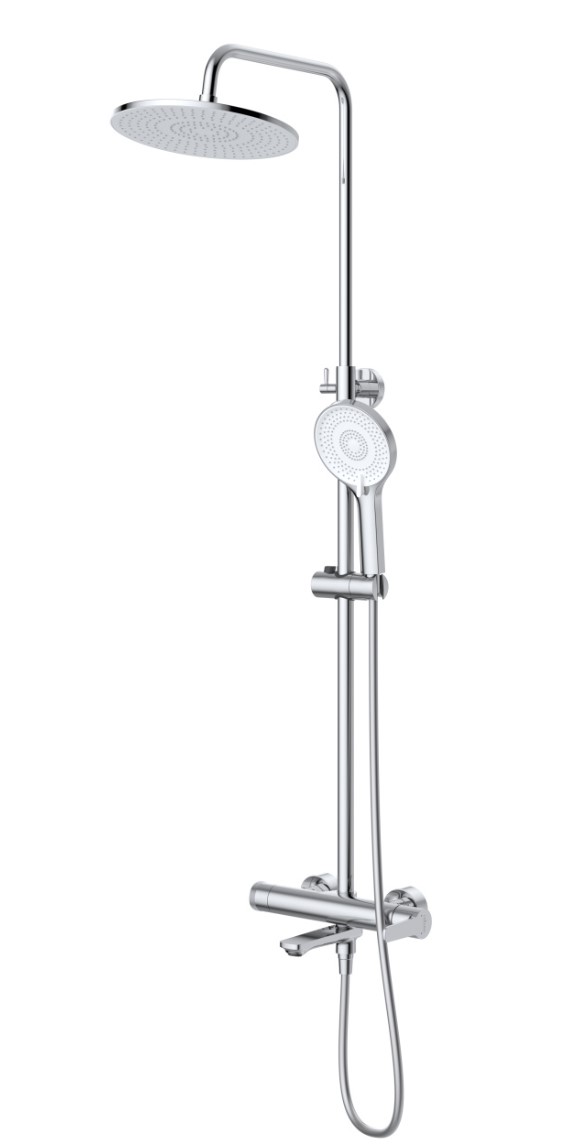 Душевая стойка со смесителем и изливом CEZARES, LUX-CVD-01