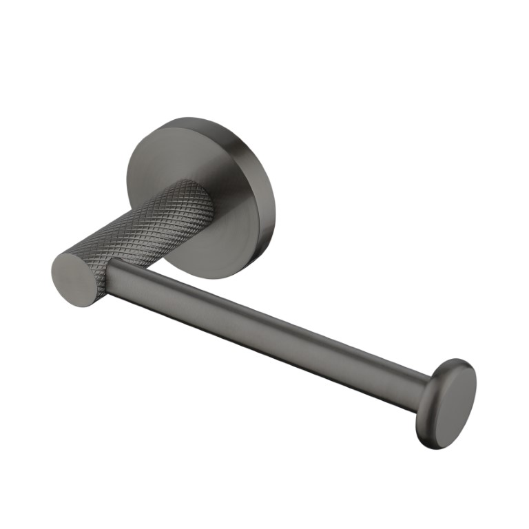 Держатель туалетной бумаги без крышки Boheme UNO GUN METAL, 10985-GM