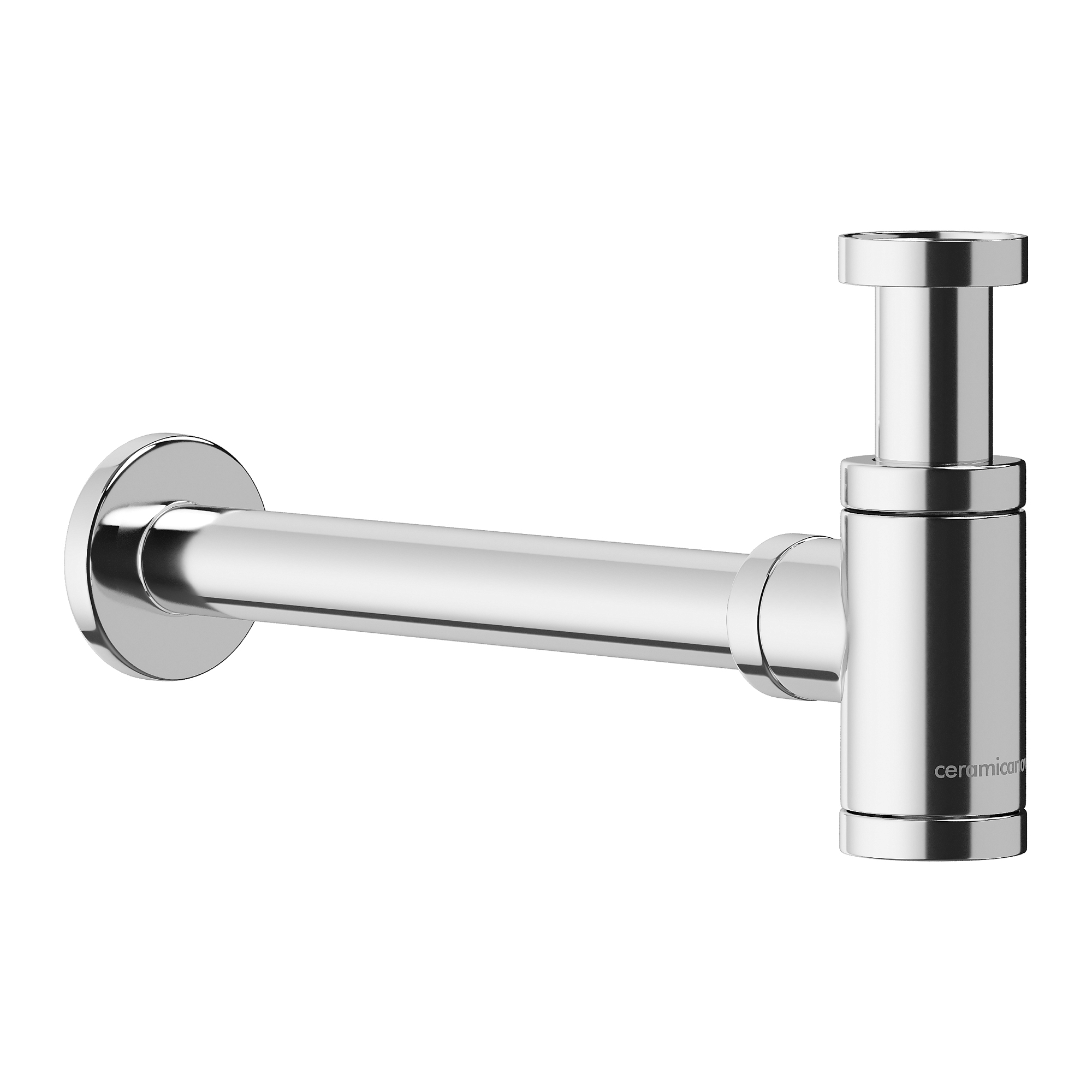 Сифон для раковины Ceramica Nova хром, 70001CH