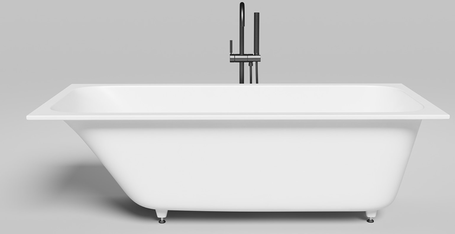 Salini Orlanda Kit Ванна 170 *70 литой камень S-sense, белая/глянец, 102111G